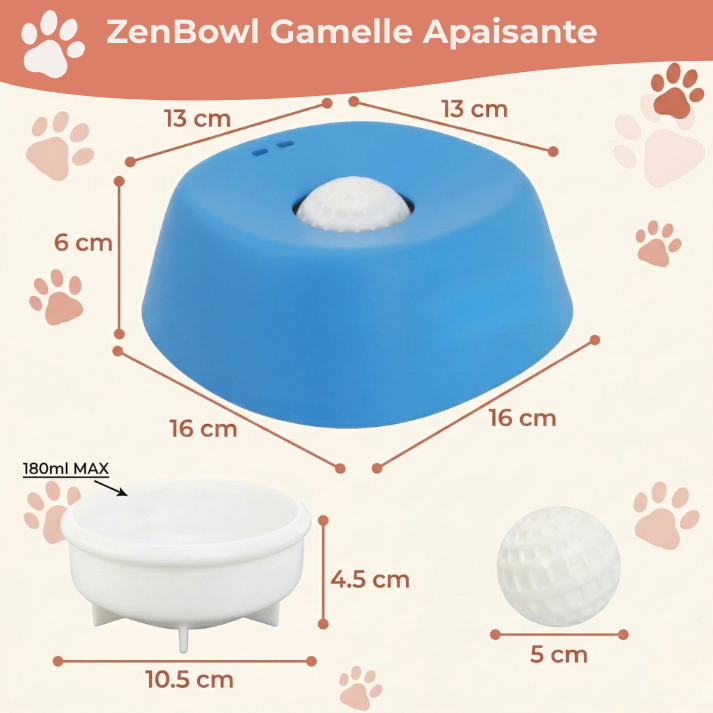 ZenBowl Gamelle Apaisante | Coussinet Club™